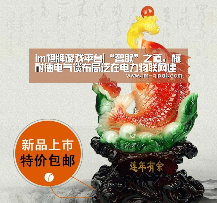 im棋牌游戏平台|“智取”之道,施耐德电气谈布局泛在电力物联网建设(图4) im棋牌APP下载