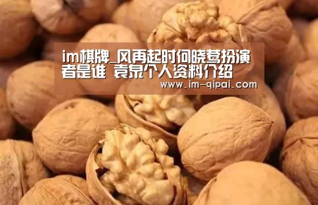 im棋牌_风再起时何晓莺扮演者是谁 袁泉个人资料介绍(图1) im棋牌APP下载