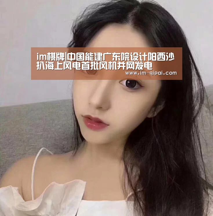 im棋牌|中国能建广东院设计阳西沙扒海上风电首批风机并网发电(图2) im棋牌官网